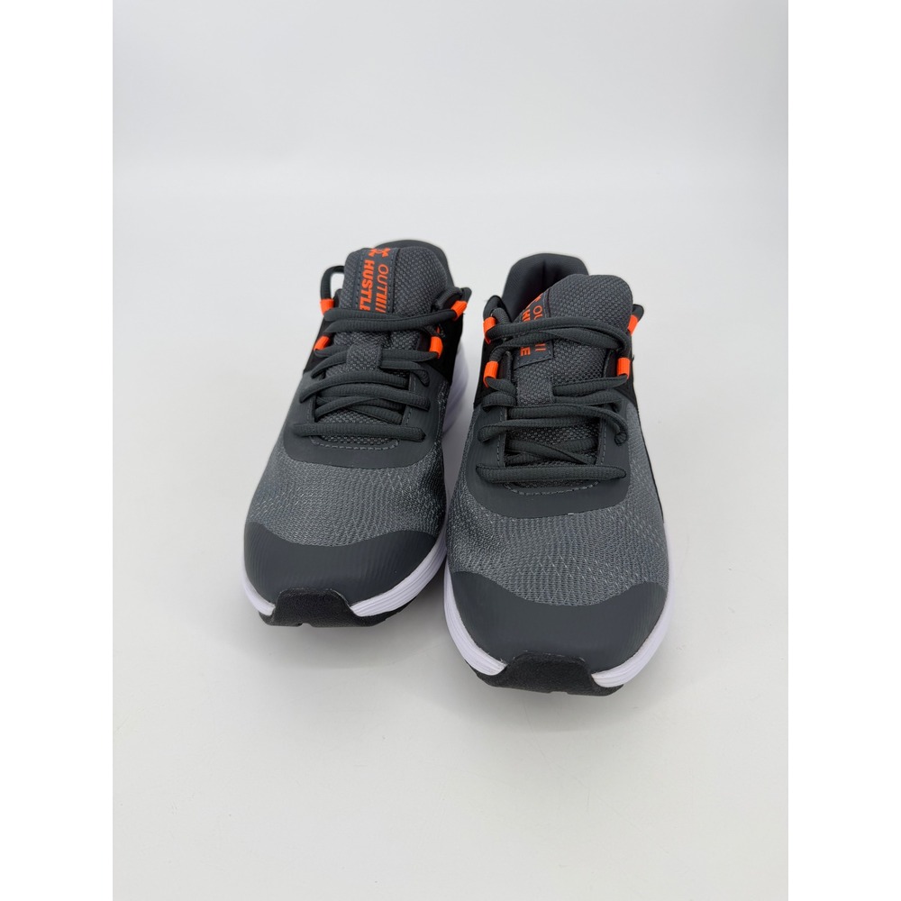 Under Armour Kids Running Shoes 6Y Gray Orange Surge 3 Camo Athletic Sneakers